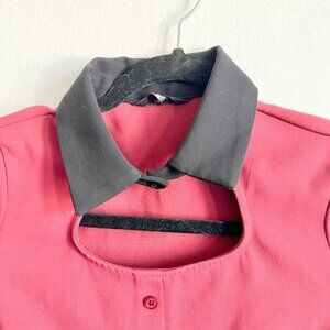 Peter Pan Collar Dress_ Cottagecore Retro